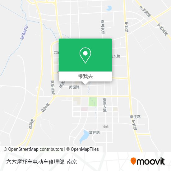 六六摩托车电动车修理部地图