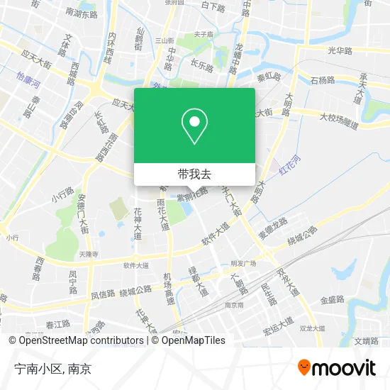 宁南小区地图