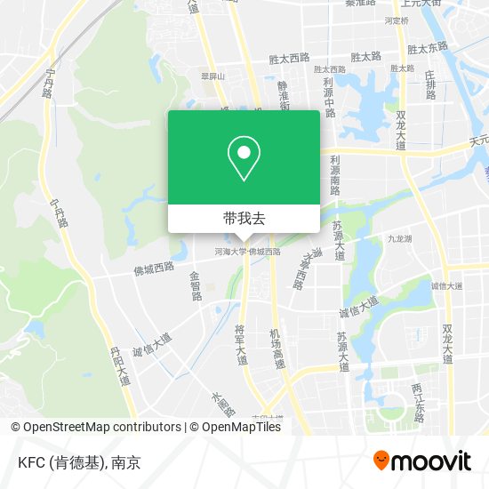 KFC (肯德基)地图
