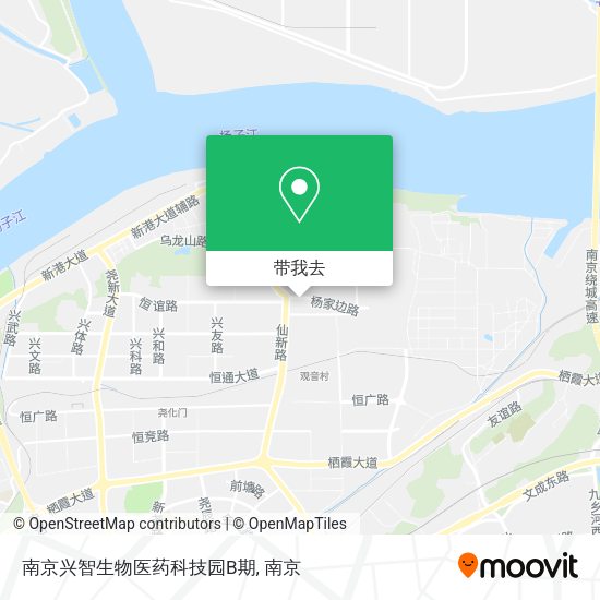 南京兴智生物医药科技园B期地图