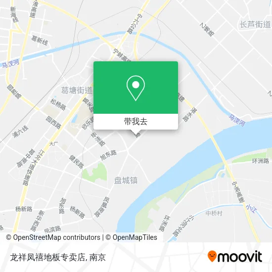 龙祥凤禧地板专卖店地图