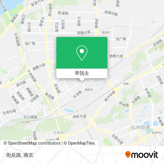 尧辰路地图