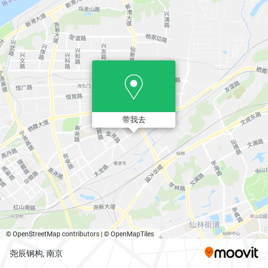 尧辰钢构地图