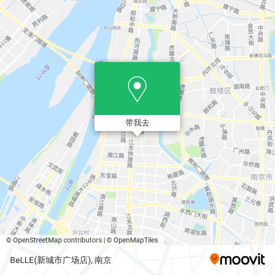BeLLE(新城市广场店)地图