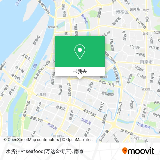 水货拍档seafood(万达金街店)地图