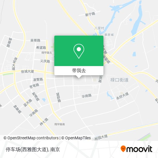 停车场(西雅图大道)地图