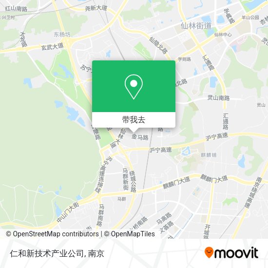 仁和新技术产业公司地图