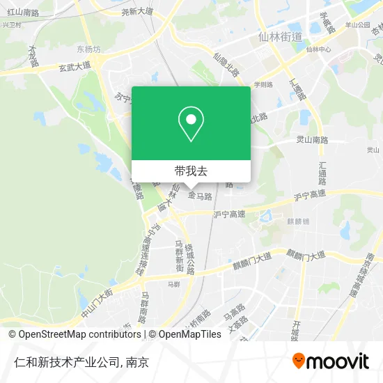 仁和新技术产业公司地图