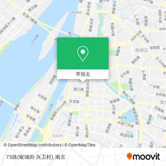 73路(银城街-兴卫村)地图