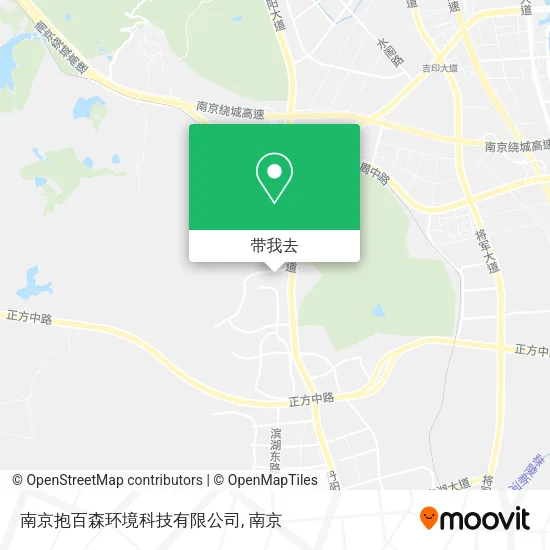 南京抱百森环境科技有限公司地图