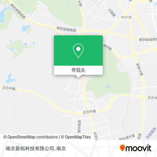 南京新拓科技有限公司地图