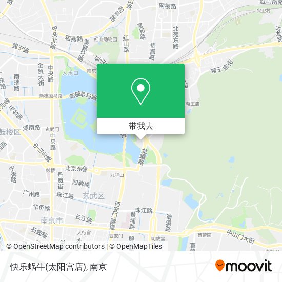 快乐蜗牛(太阳宫店)地图