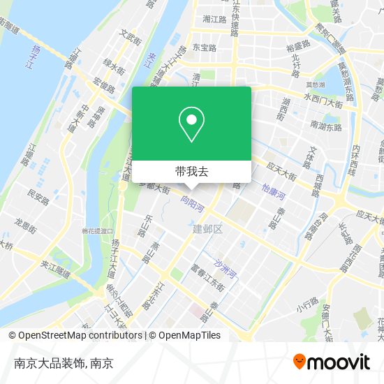 南京大品装饰地图