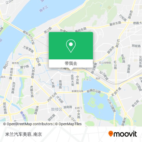 米兰汽车美容地图