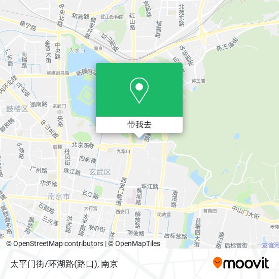 太平门街/环湖路(路口)地图