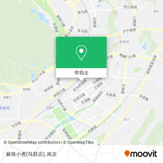 麻辣小煮(马群店)地图