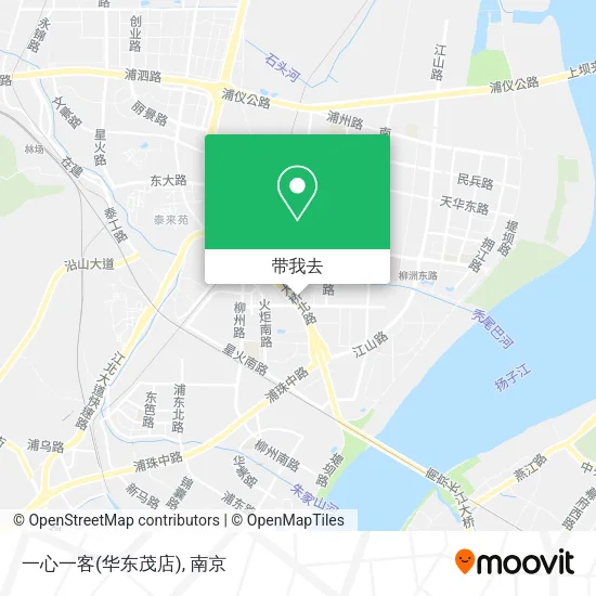 一心一客(华东茂店)地图