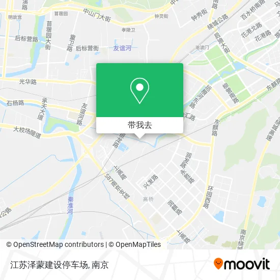 江苏泽蒙建设停车场地图