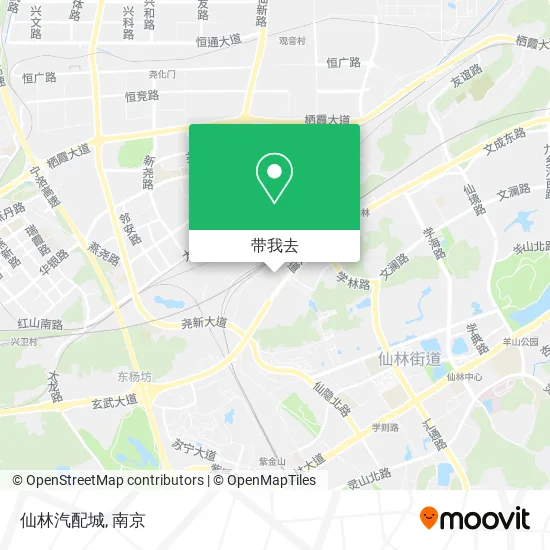 仙林汽配城地图