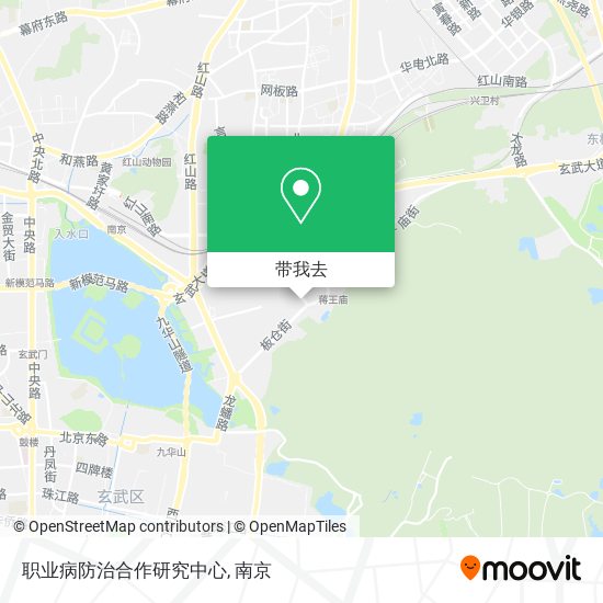 职业病防治合作研究中心地图