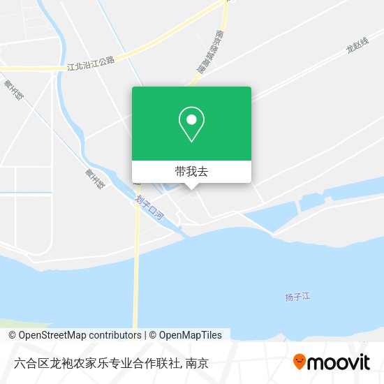 六合区龙袍农家乐专业合作联社地图