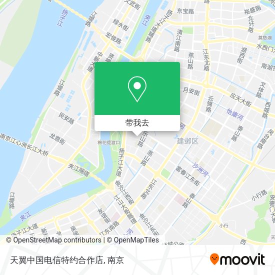 天翼中国电信特约合作店地图