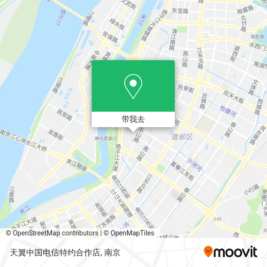 天翼中国电信特约合作店地图
