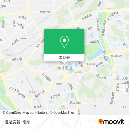 温洁宾馆地图
