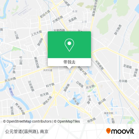 公元管道(温州路)地图