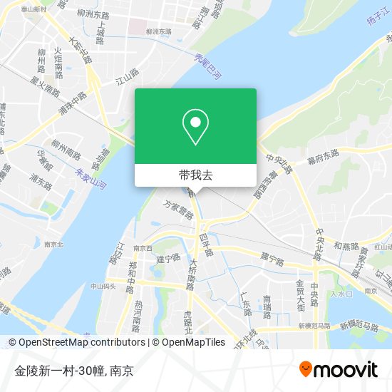金陵新一村-30幢地图