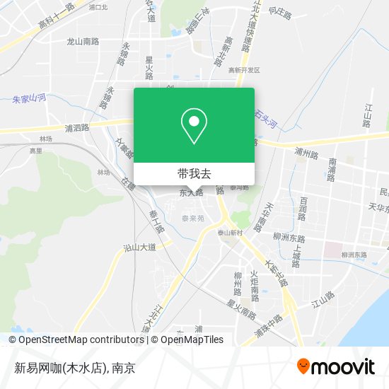 新易网咖(木水店)地图