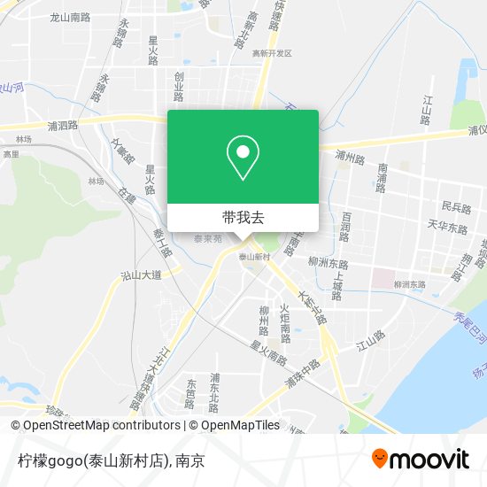 柠檬gogo(泰山新村店)地图