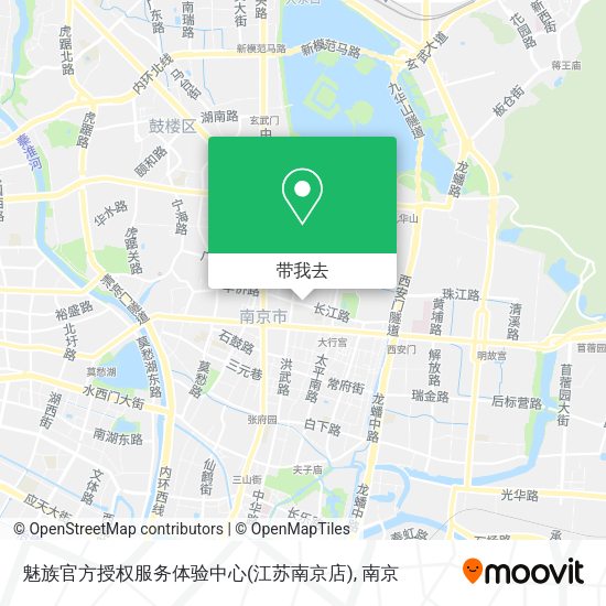 魅族官方授权服务体验中心(江苏南京店)地图