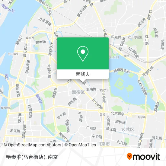 艳秦淮(马台街店)地图