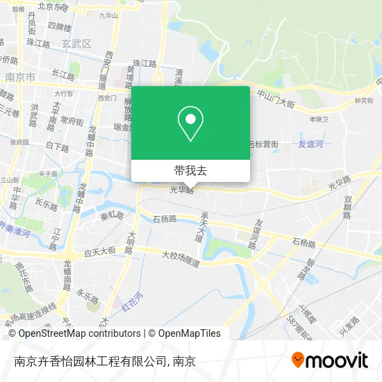 南京卉香怡园林工程有限公司地图