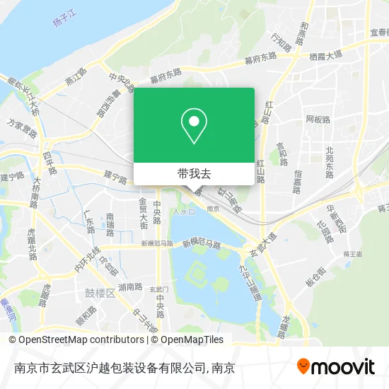 南京市玄武区沪越包装设备有限公司地图