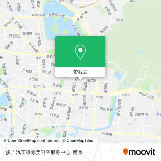 多吉汽车维修美容客服务中心地图