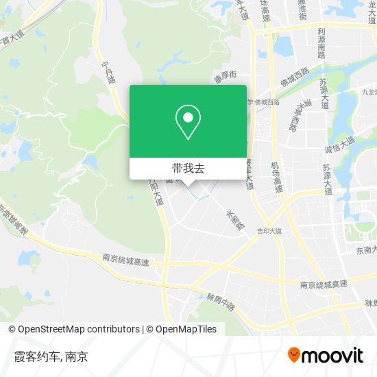 霞客约车地图