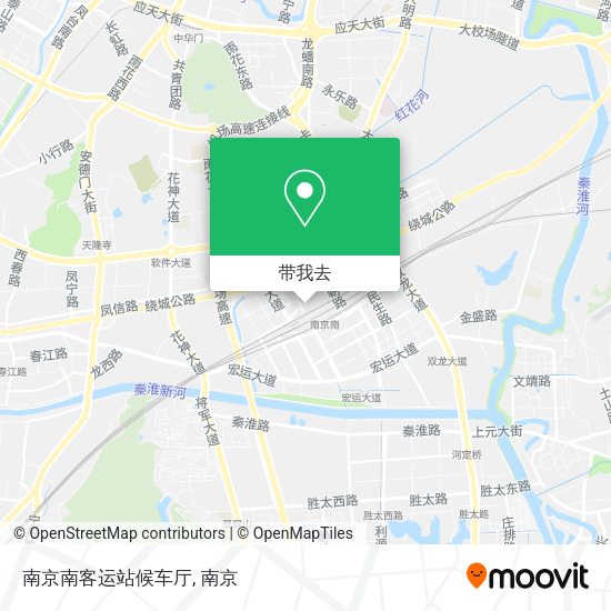 南京南客运站候车厅地图