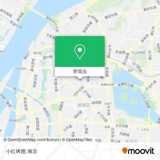 小红烤翅地图