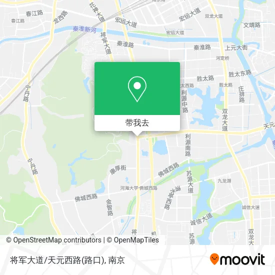 将军大道/天元西路(路口)地图