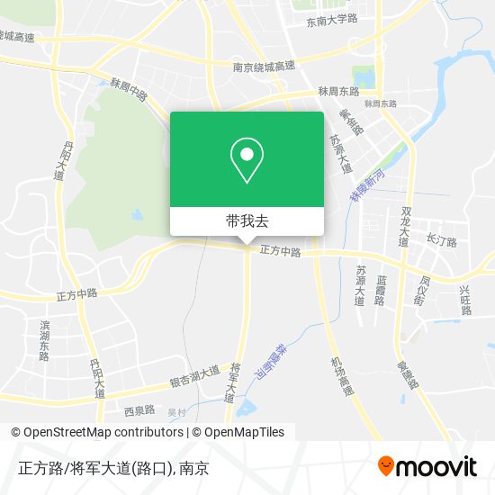 正方路/将军大道(路口)地图