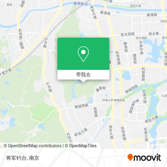 将军钓台地图