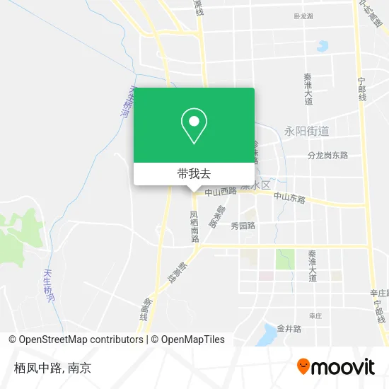 栖凤中路地图