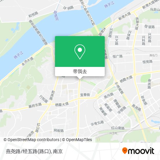 燕尧路/经五路(路口)地图