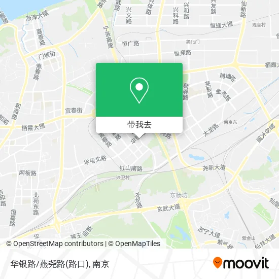 华银路/燕尧路(路口)地图