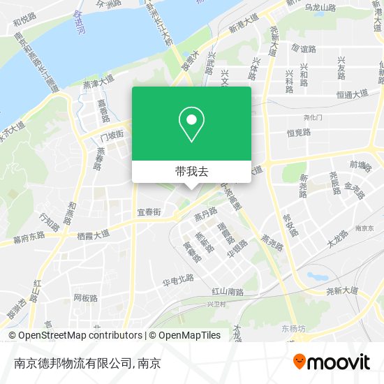 南京德邦物流有限公司地图