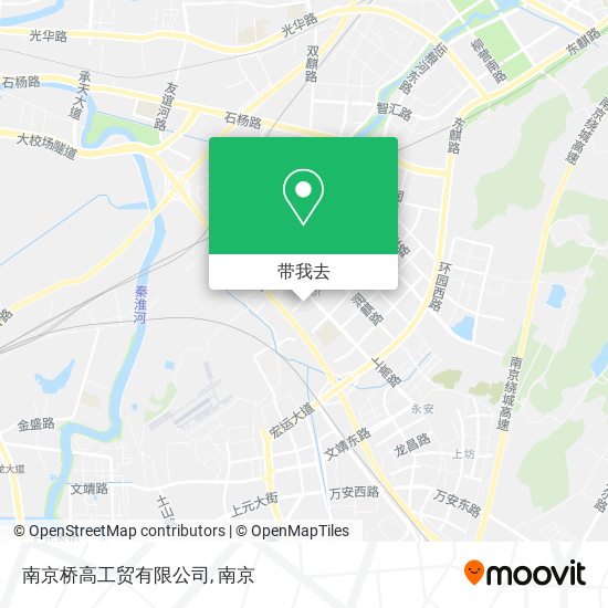 南京桥高工贸有限公司地图
