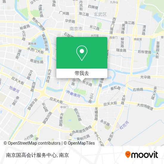 南京国高会计服务中心地图