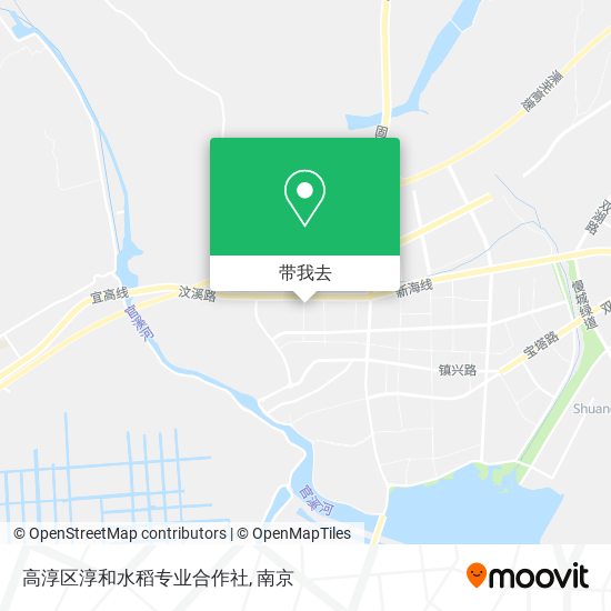 高淳区淳和水稻专业合作社地图